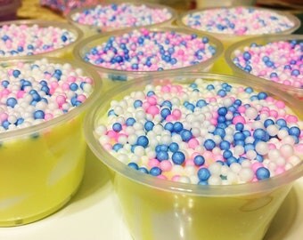 Banana Split Slime (Foam Bead Slime)