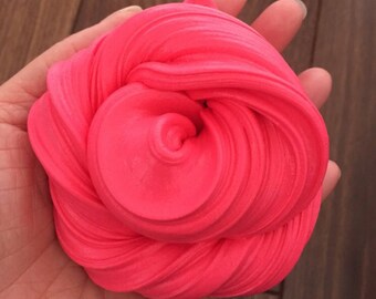 Rasberry rose bud clay slime