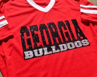 georgia bulldog bling shirts