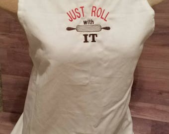 Just Roll With It, Matching Towel and Apron Set