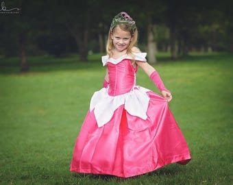 Sleeping Beauty Dress / Inspired Disney Princess Dress Aurora Costume / Ball gown style for toddler, child, girl, baby