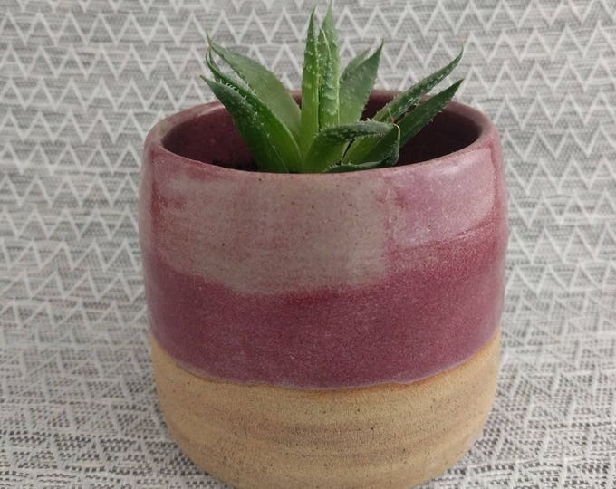 Planter, pottery planter, succulent planter, handmade planter, ceramic plant pot, small desk tidy, mini plant pot, cactus planter, gift idea