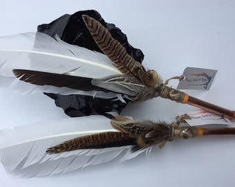 Copper Pheasant Smudge fan