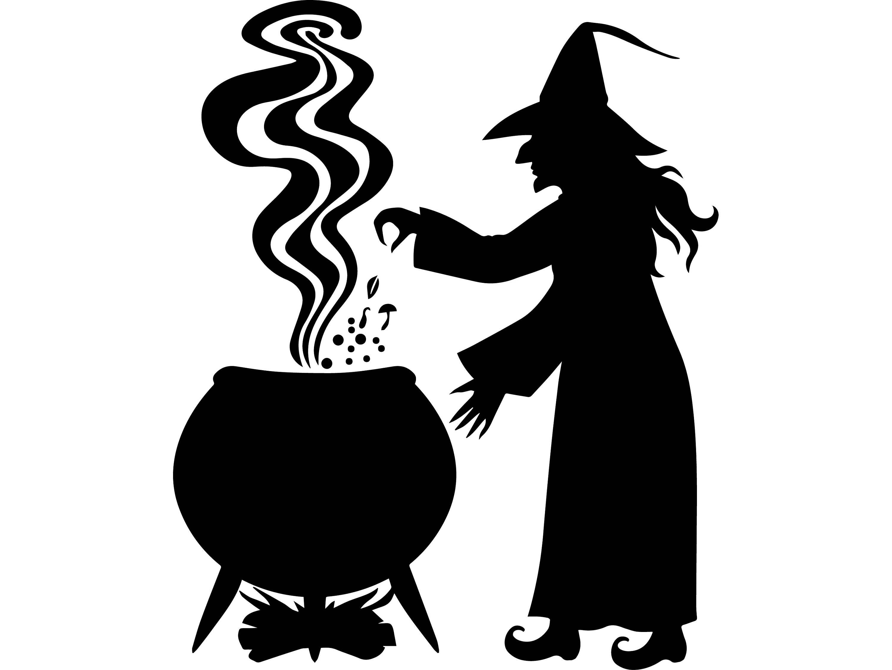 Scary Witch Silhouette Related Keywords & Suggestions - Scar