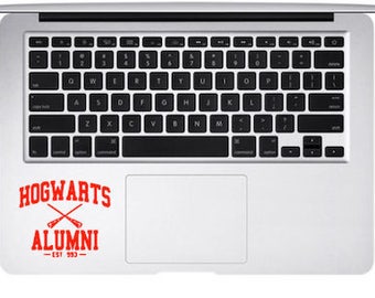 Hogwarts Alumni Harry potter inspired car, macbook, laptop decal