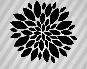 Free Free 227 Flower Petal Svg SVG PNG EPS DXF File