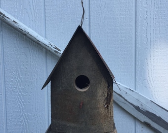 Log Cabin Camper Birdhouse