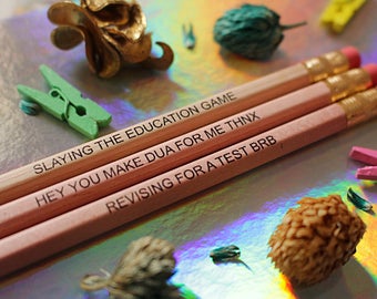 Diligent Student Trio of Graphite Pencils