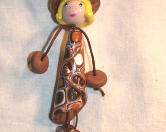 Square - little brown chick dress straight & round