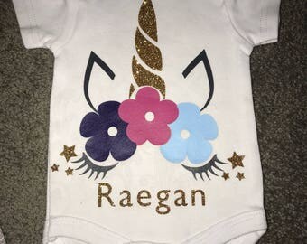 Personalized baby onesies
