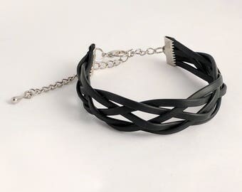 Black Braided Nokia Cable Bracelet