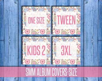 SMM Album Covers; paisley; 5" x 5"; HO approved, Group Cover, Cover Photo; Approved Fonts and colors; Instant Download