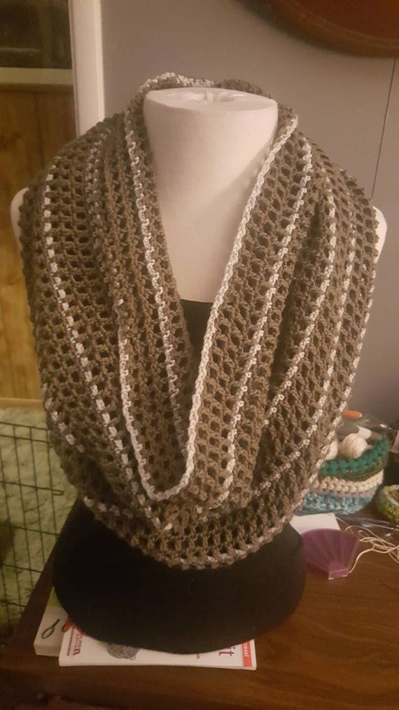 striped-olive-infinity-scarf
