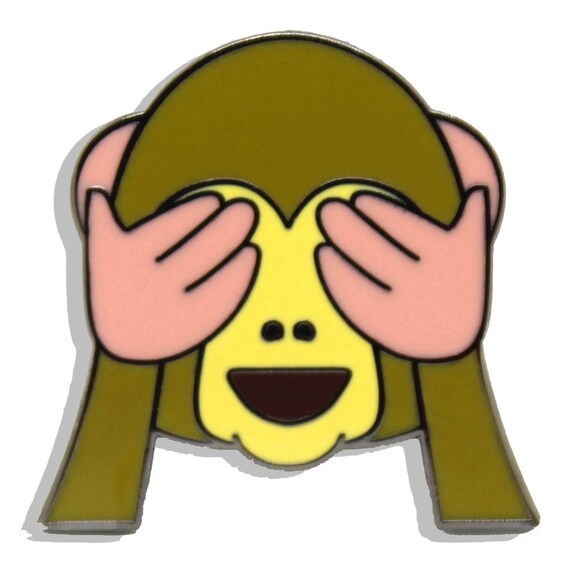 Monkey Closed Eyes Emoji