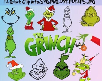 Download Grinch svg | Etsy