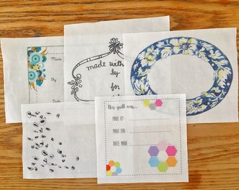 Quilt Labels to Personalize Your Quilt