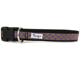 1 Inch Wide Dog Collar with Adjustable Buckle or Martingale in Chorley Jr