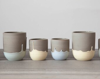 Tasse à café - grande tasse en céramique - tasse espresso - tasse à thé - verre en céramique - mug en grès - gobelet à café