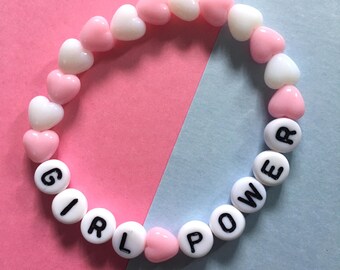 Girl Power Spice Girls Inspired bracelet