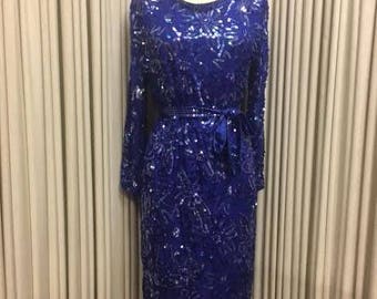 1980's Beaded Dress