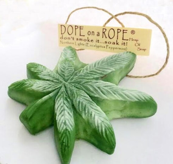 DOPE on a ROPE SOAP Northern Lights Hemp Oil Gifts For