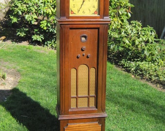 Antique Grandfather Clock Radio-Philco 70