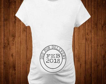 Special Delivery Due Date Shirt / maternity shirt, pregnancy announcement shirt, mama bear, funny mom shirt,boss mom