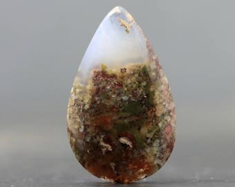 Red Moss Agate Cabochon Jewelry Pendant & Necklace Design (CA9171)