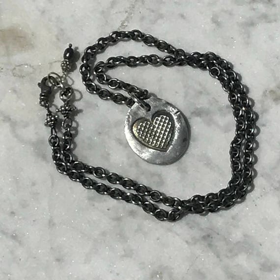 Raw + Heavy Cable Chain + Oxidized + Urban Decay Artisan + Sundance Style Jewelry