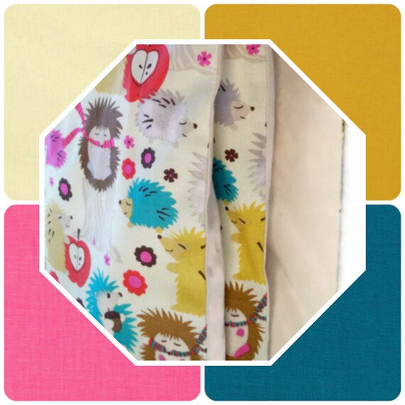 Toddler Duvet Cover Hedgehog Bedding Choose Your Size And