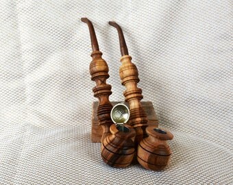 Long wooden pipe Smoking bowl Tobacco pipes Gift pipe Wooden pipes Tobacco smoking pipe Wood pipe Wood carving Tobacco pipe Smoking pipes P1