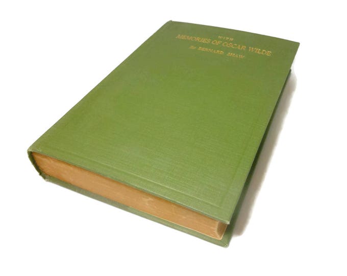 FREE SHIPPING Oscar Wilde, His Life and Confessions (with Bernard Shaw's Memories) Frank Harris Volume I, hard cover 1916, 1st edition