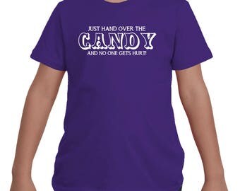 Youth Halloween T-Shirt, Halloween tshirt, Candy tshirt, Youth Shirt, Halloween, Halloween Costume, Halloween Sweatshirt, Halloween Gift