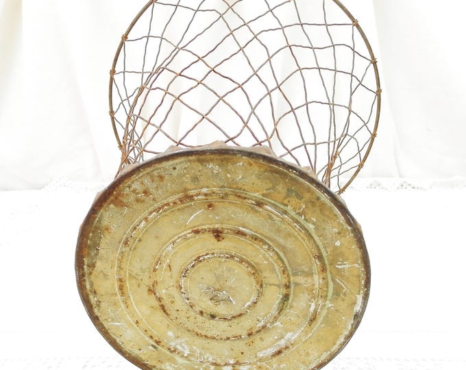 Vintage French Wire Waste Paper Basket, Traditional Office Garbage Trash Can, Retro Metal Rubbish Bin, Industrial Wire Ware from France Vintage French Wire Waste Paper Basket, Traditional Office Garbage Trash Can, Retro Metal Rubbish Bin, Industrial Wire Ware from France