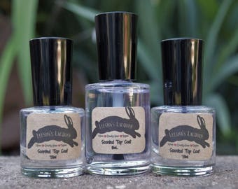 Scented Top Coat, Clear Top Coat, Nail Polish Top Coat, 5-Free Nail Polish, Quick Dry Top Coat, Clear Nail Polish