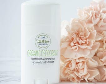 All Natural Organic Deodorant - Lavender deodorant - Natural Deodorant - Vegan Deodorant - Essential Oil Deodorant - Deodorant Stick