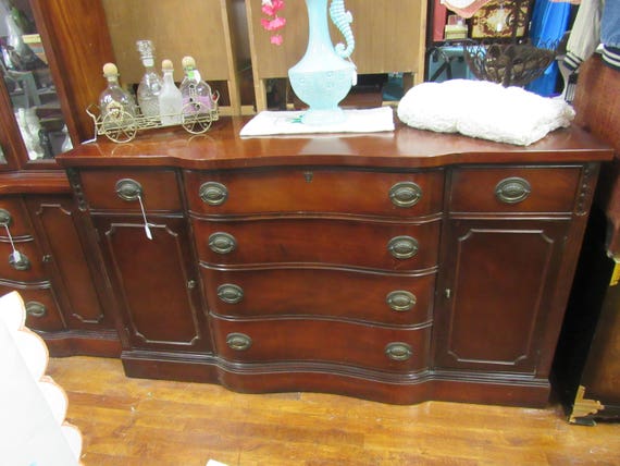 Vintage mahogany buffet