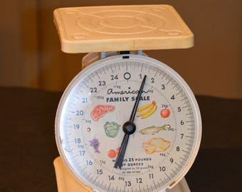Vintage Kitchen Scale, American Family Scale