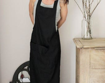 Linen dress, Easy wear, XS-S size, Eco friendly linen, Maternity wear