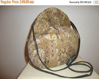 50% OFF Must See Vintage Silk Tapestry Shoulder Bag