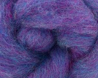 Ewespinningmeayarn Corriedale Slither/Roving for Wet and Needle Felting or Hand Spinning FIOLED