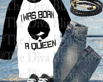 I Was Born a Queen SVG File