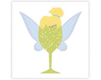 Disney, Tinkerbell, Wings, Grass, Skirt, Food, Wine, Glass, Festival, Illustration, TShirt Design, Cut File, svg, pdf, eps, png dxf