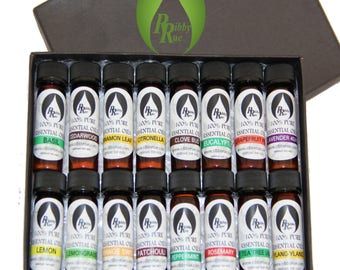 16 (1 Dram) - 100% Pure Essential Oils Gift Set FREE SHIPPING SHIP