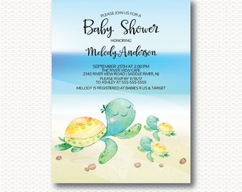 Turtle baby shower | Etsy