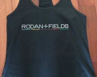 Rodan + Fields Rhinestone Tank Top, V-Neck, or Crew neck tee - available in Youth and Adult Sizes