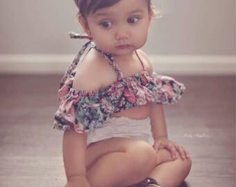 ROSE VINTAGE VELVET Hand-tied Bow (Headband or Clip)- velvet bow headband; velvet bow; newborn headband; baby headband; toddler bow