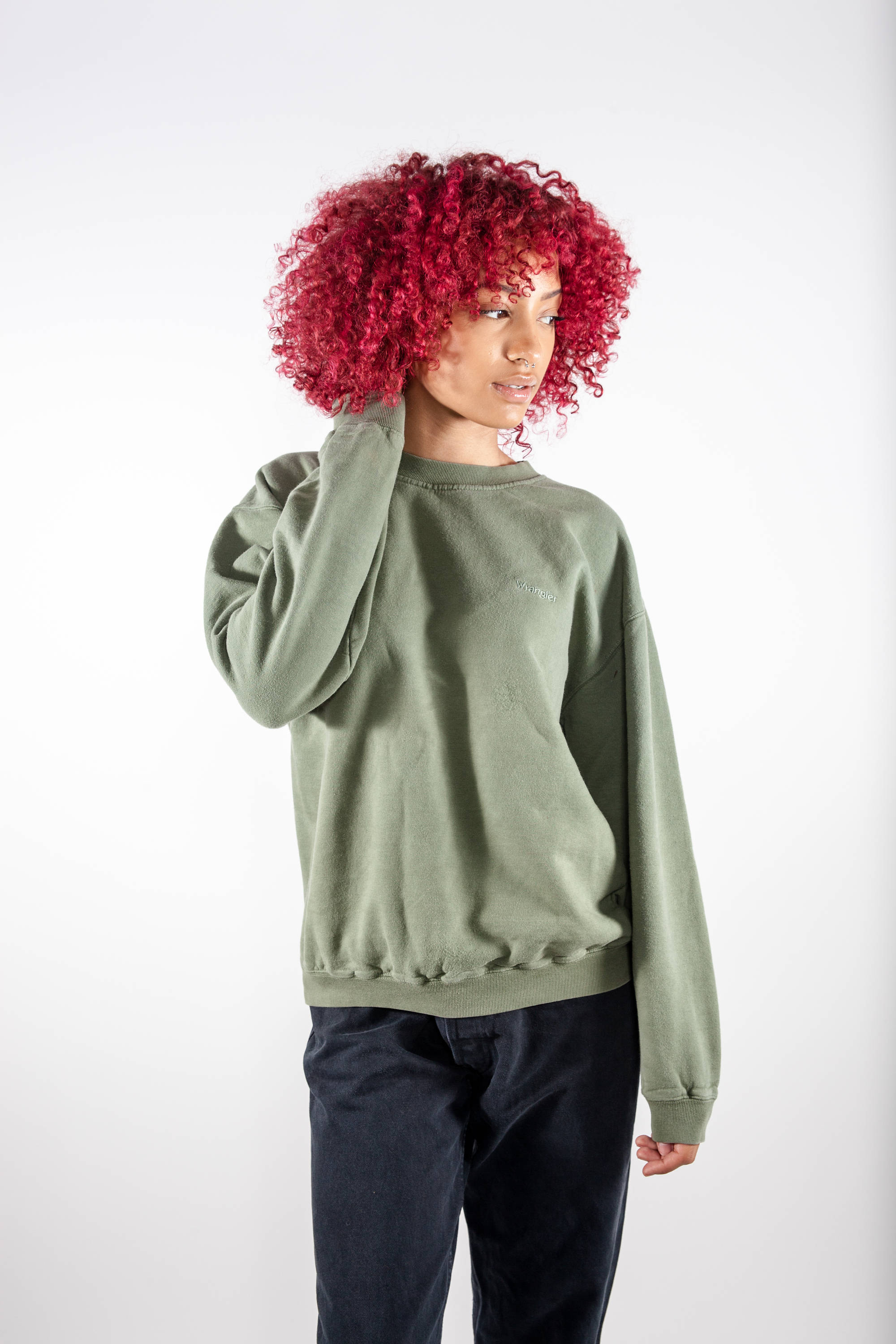 sweat reebok vintage verte