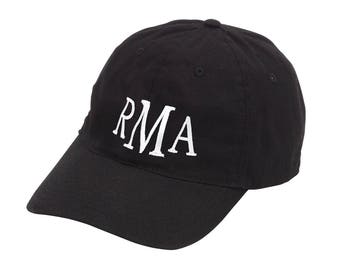 Monogrammed Cap - Monogrammed Baseball Cap - Monogrammed Hat - Baseball Cap