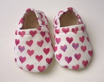 Heart baby moccasins